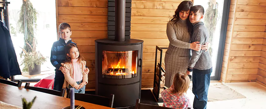 Morso Cast Iron Fireplace Insert Installation in Carlsbad, New Mexico