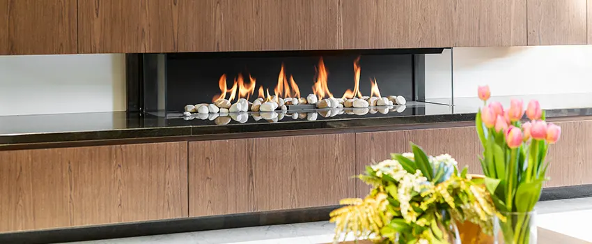 Double-height Fireplace Design Refurbishment in Carlsbad, New Mexico